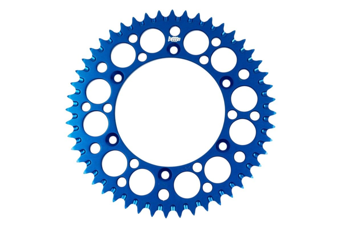 CO3657.49B Corona ergal autopulente "serie R" blu - 49 denti - YAMAHA