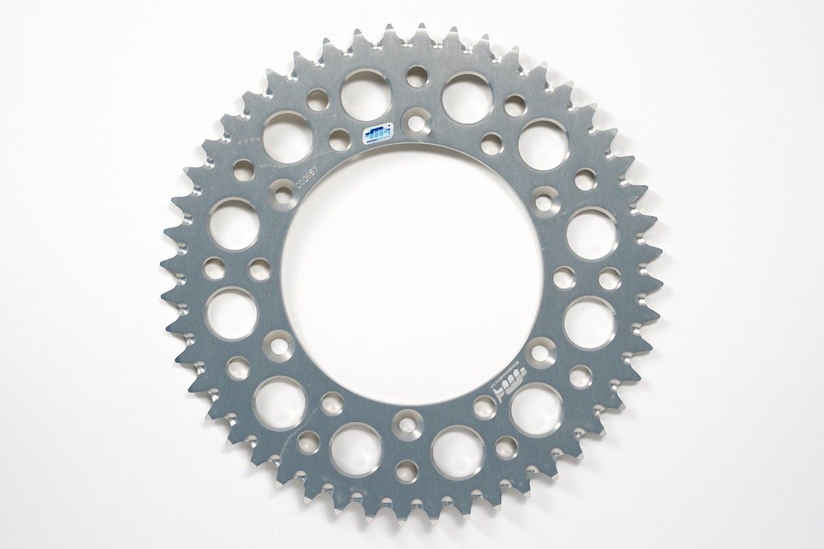 CO3657.50S Corona ergal autopulente "serie R" alluminio - 50 denti - FANTIC YAMAHA