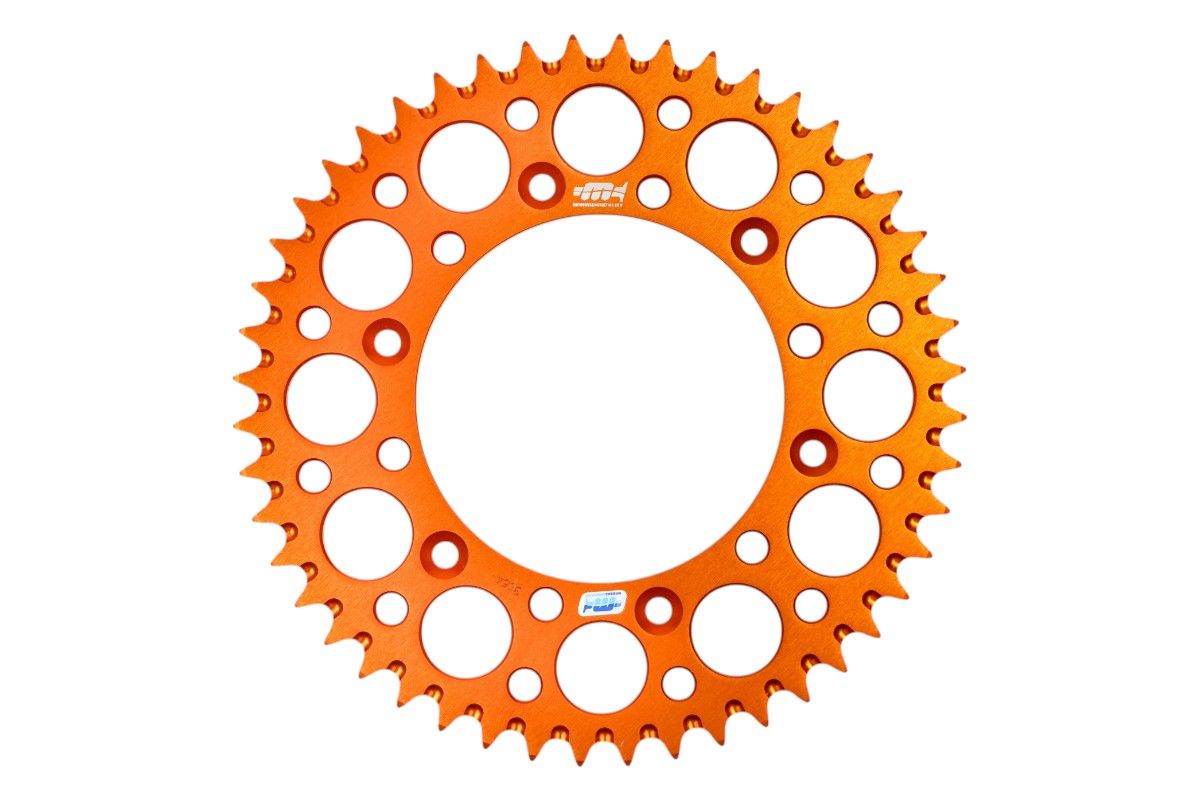 CO3664.48A Corona ergal autopulente "serie R" arancione - 48 denti - KTM