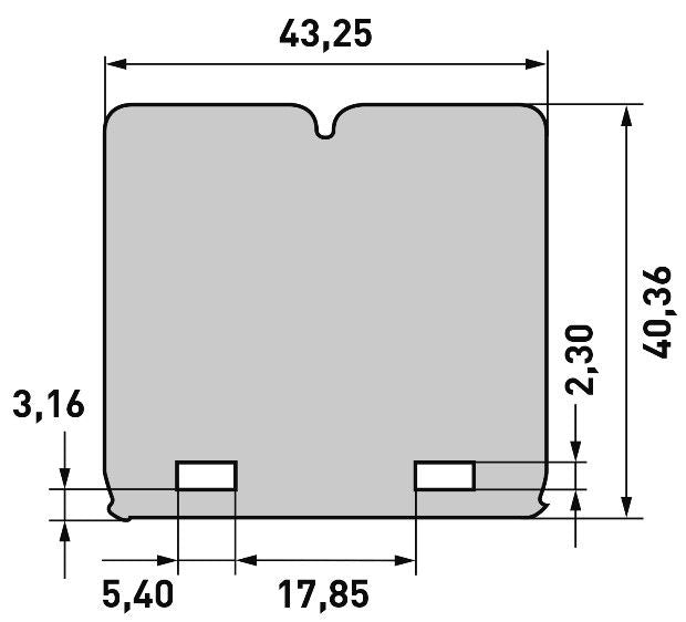 CRV1034 Lamelle CARBONO RACING per V-Force3 (4 pz)
