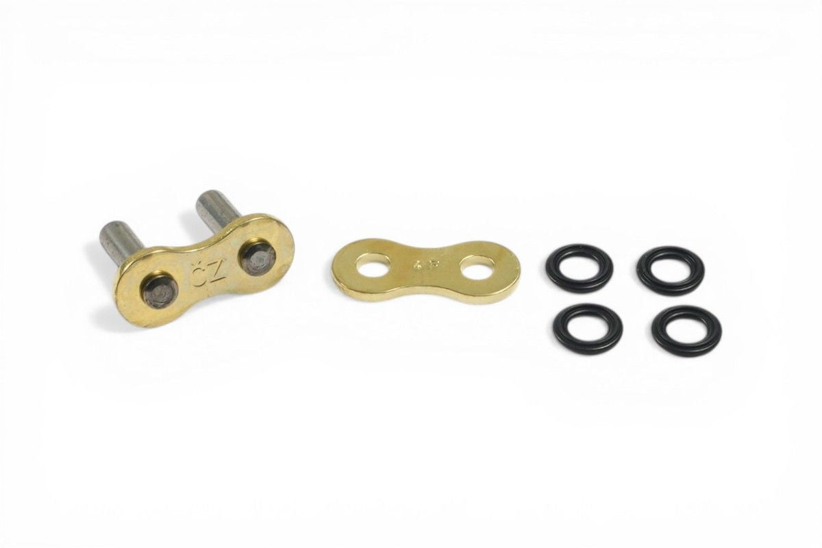 CZMR520ORMX Maglia ribadire CZ - per catena 520 M X-ring - Oro