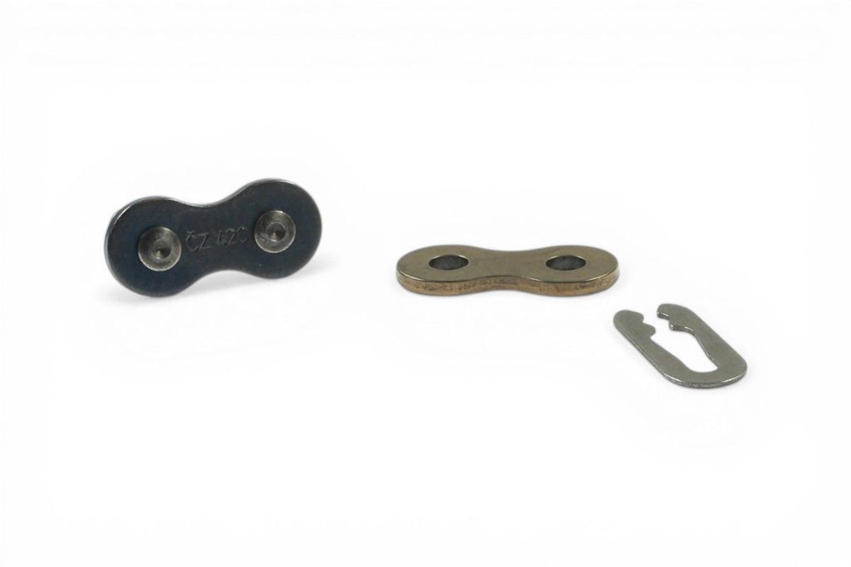 CZSC420 Maglia giunto CZ - per catena 420 - Nero