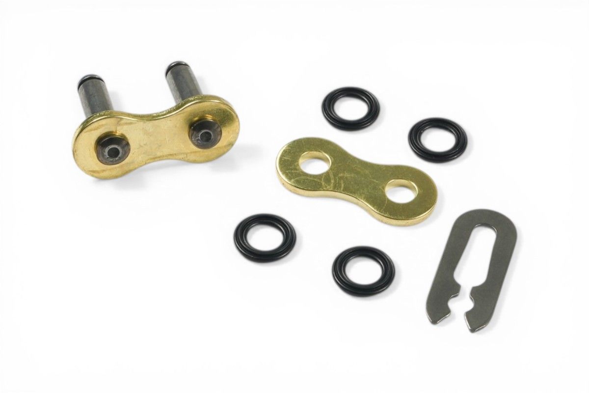 CZSC520ORMX Maglia giunto CZ - per catena 520 M X-ring - Oro