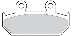 DP968 Pastiglie freno posteriori DP BRAKES