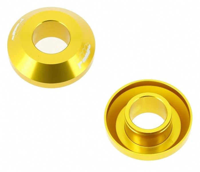 DR006G Distanziali montaggio rapido ruota posteriore SUZUKI giallo