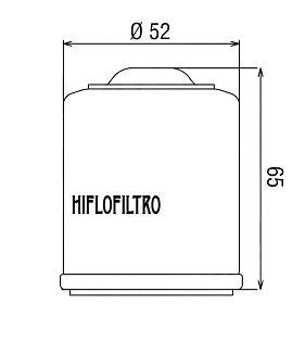 HF183 Filtro olio HI-FLO - APRILIA PIAGGIO