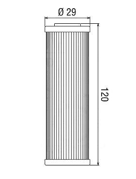 HF631 Filtro olio HI-FLO - BETA