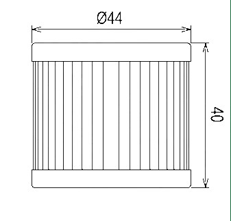 HF971 Filtro olio HI-FLO - SUZUKI
