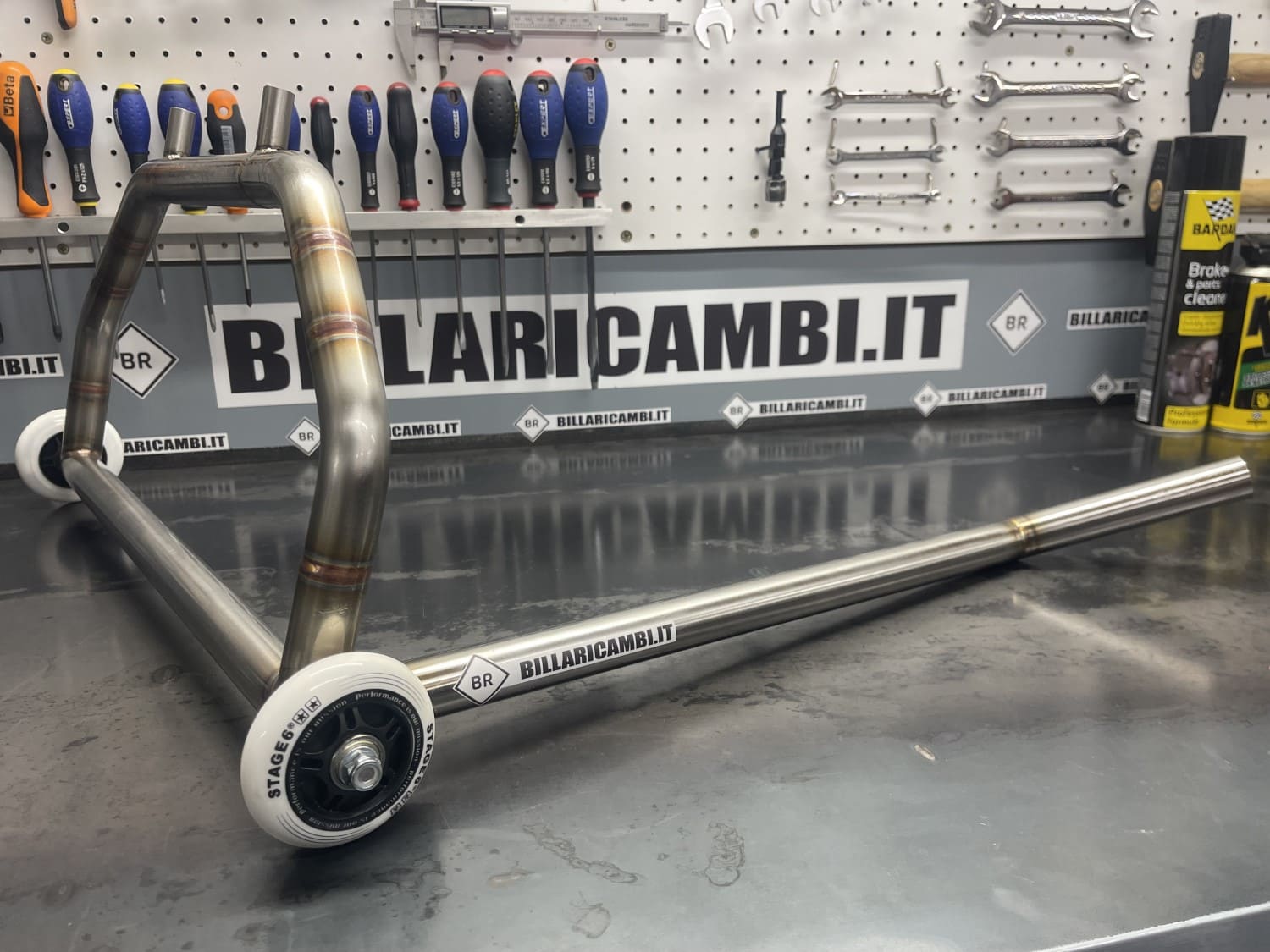 Motorcycle stand for Piaggio ZIP SP 50 2T scooter