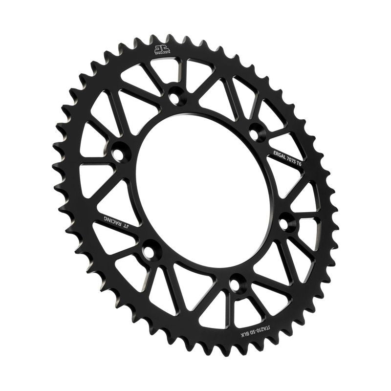 JTA210.50N Corona JT ergal RACELITE nera - 50 denti - HONDA