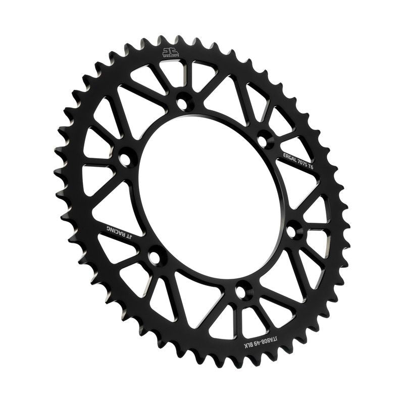 JTA808.49N Corona JT ergal RACELITE nera - 49 denti - SUZUKI