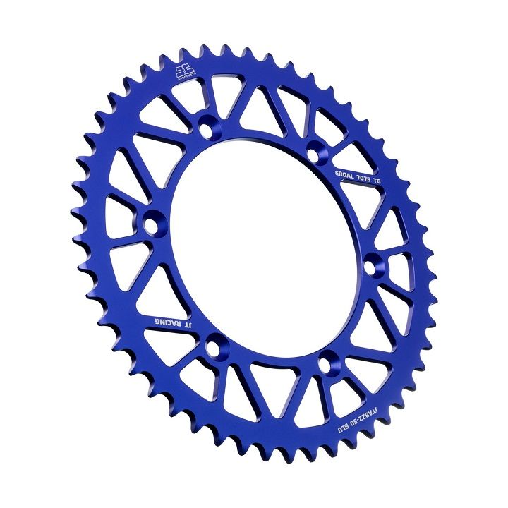JTA822.50B Corona JT ergal RACELITE blu - 50 denti - HUSQVARNA SHERCO SUZUKI