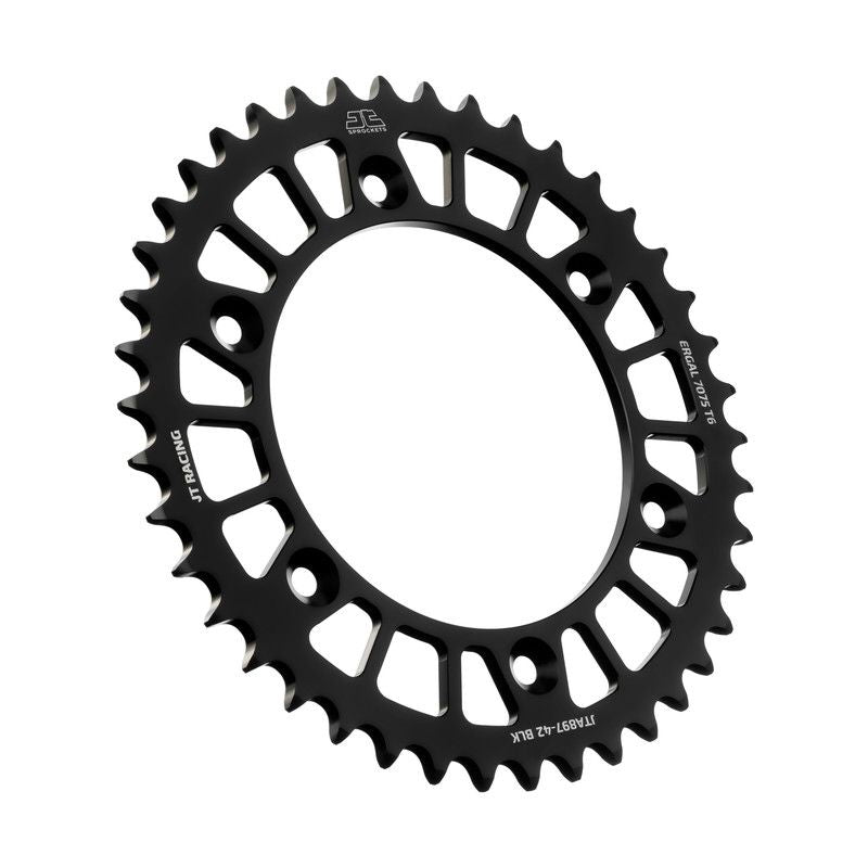 JTA897.42N Corona JT ergal RACELITE nera - 42 denti - GASGAS HUSABERG HUSQVARNA KTM TRIUMPH