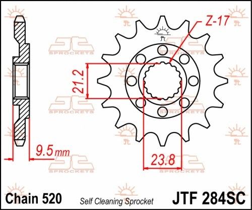 JTF284.13SC Pignone JT - 13 denti - HONDA