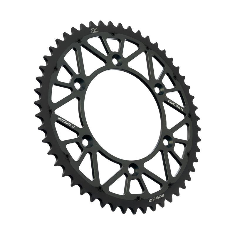 JTX897.51GR Corona JT TWINSTAR bi-metallo grigio - 51 denti