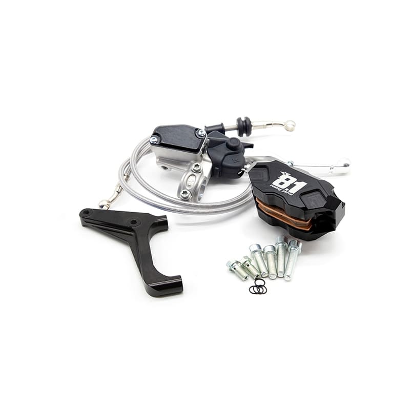 Kit freno ant. assiale comp. 8.1 con pinza Hurricane per Zip SP/Vespa : colore_pinza - nero