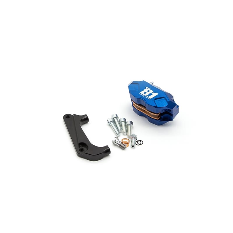 Kit freno ant. parz. 8.1 con pinza Hurricane per CRF 150 : colore_pinza - blu