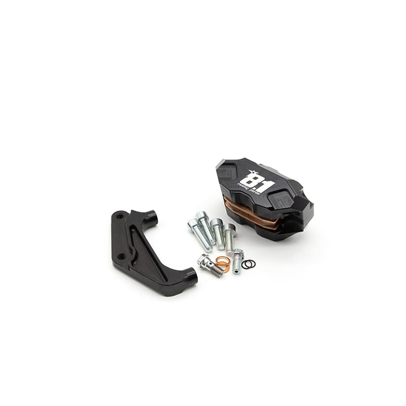 Kit freno ant. parz. 8.1 con pinza Hurricane per Gilera Runner 125-180cc 2T : colore_pinza - arancio