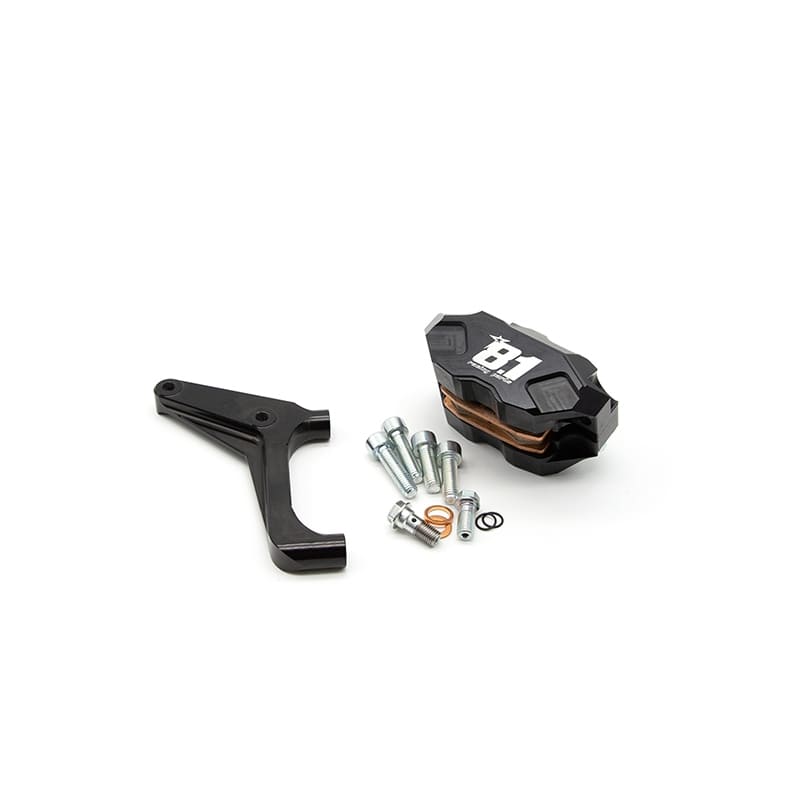 Kit freno ant. parz. 8.1 con pinza Hurricane per Zip SP/Vespa : colore_pinza - arancio