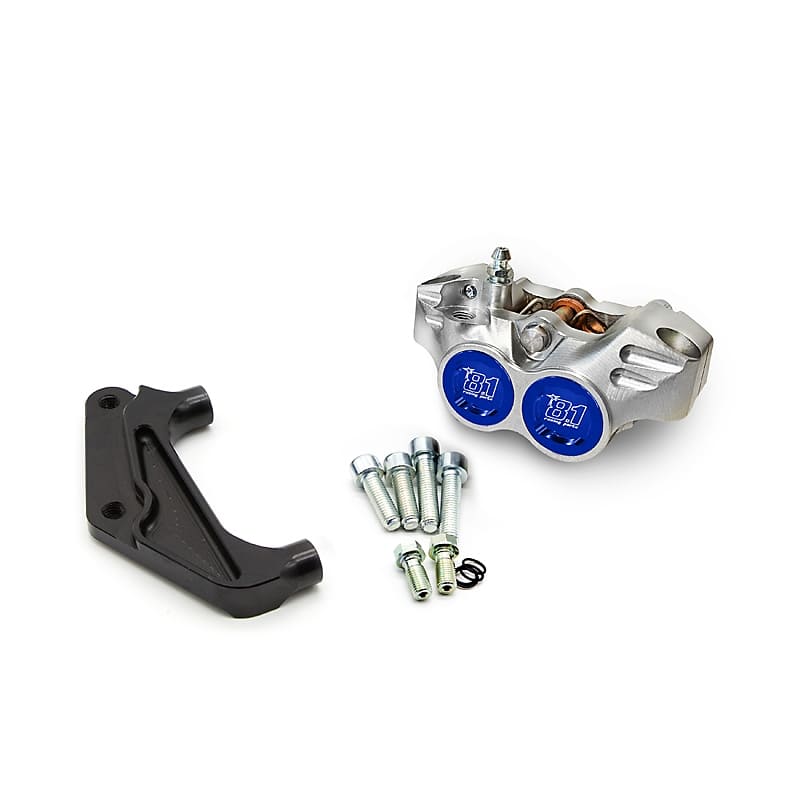 Kit freno ant. parz. 8.1 con pinza New Era per Runner 125-180 : colore_pinza - blu