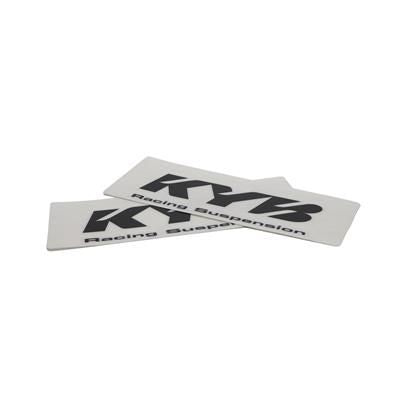 KYB1700100001 Adesivi forcelle logo KYB nero (2 pezzi)