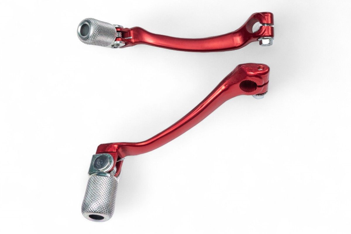 LCA4302R Leva cambio in alluminio forgiato CRF 450 R 02-16 rosso
