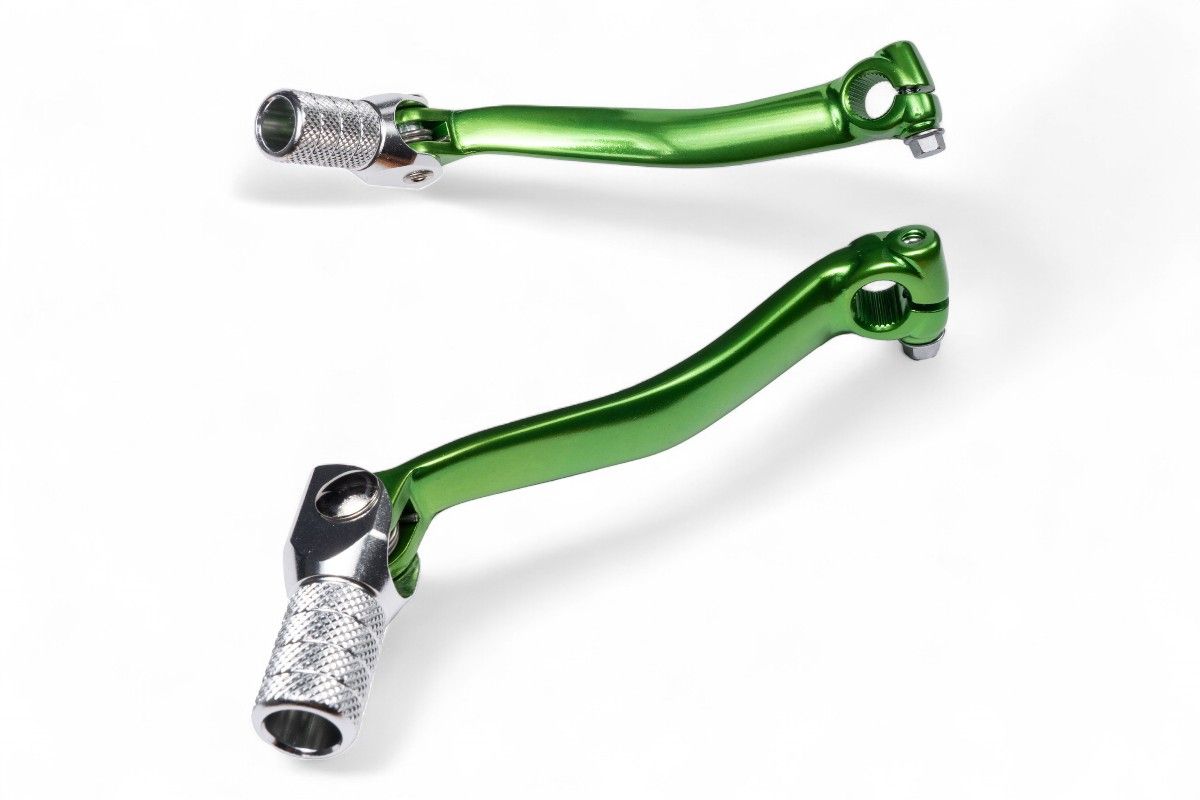LCA4336V Leva cambio in alluminio forgiato KX 450 F 06-15 verde