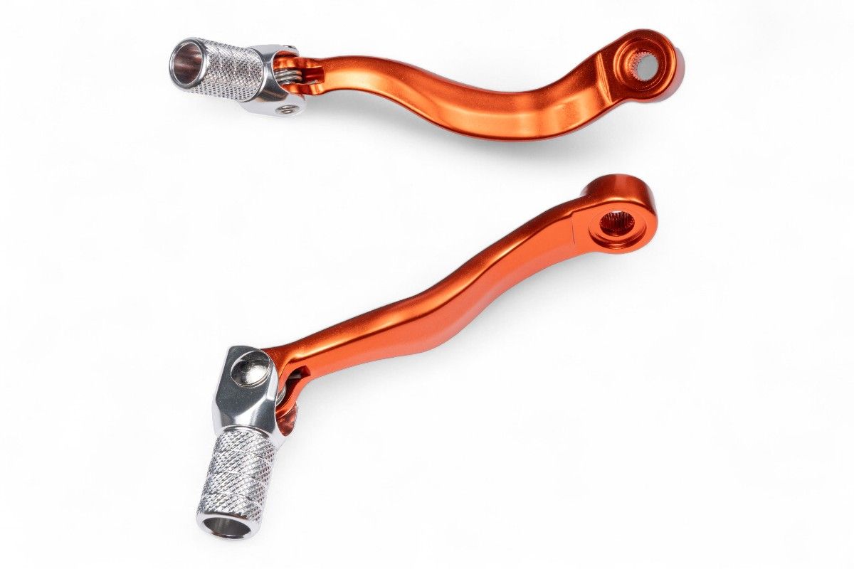 LCA4381A Leva cambio in alluminio forgiato KTM arancione