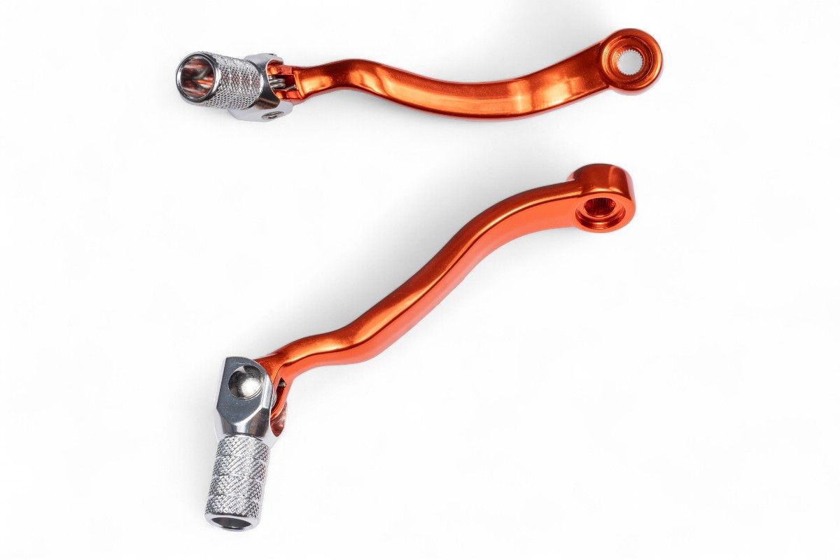 LCA4382A Leva cambio in alluminio forgiato KTM arancione