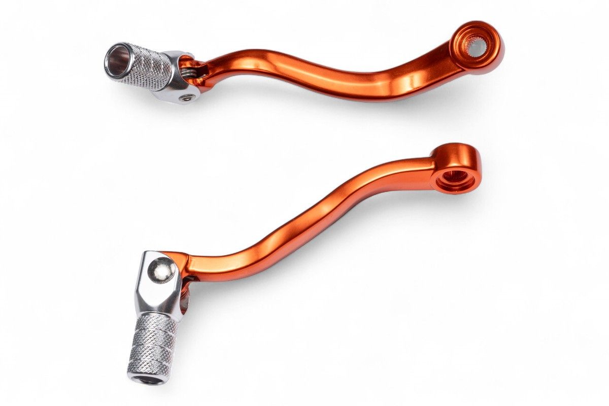 LCA4384A Leva cambio in alluminio forgiato KTM arancione