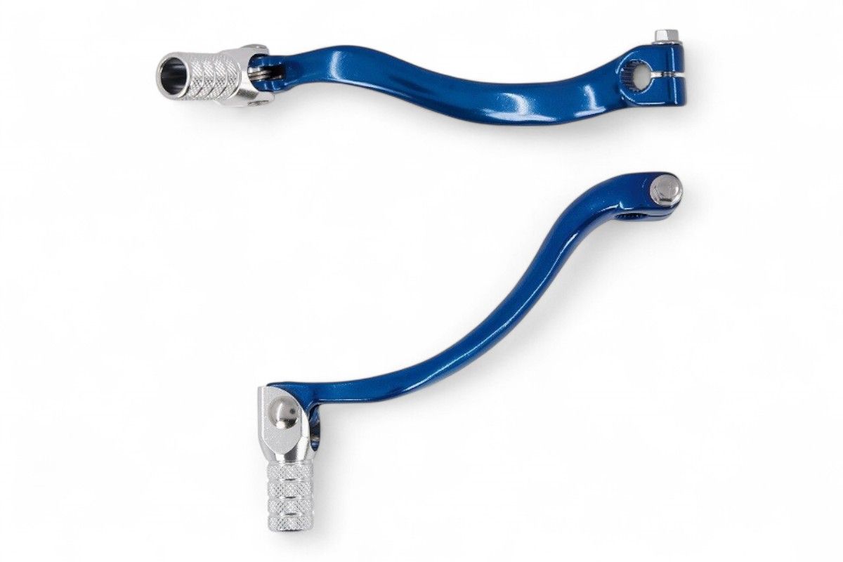 LCA4391B Leva cambio in alluminio forgiato TM blu
