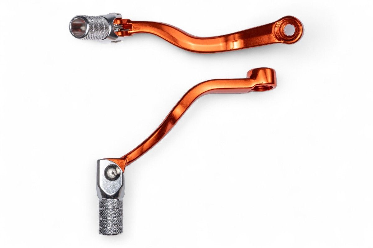 LCA4396A Leva cambio in alluminio forgiato KTM arancione
