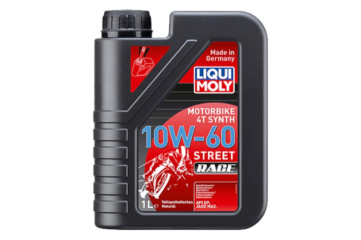 LM01525 Olio motore LIQUI MOLY Strada 4T RACE - 10W/60 - 100% sintetico - 1 L