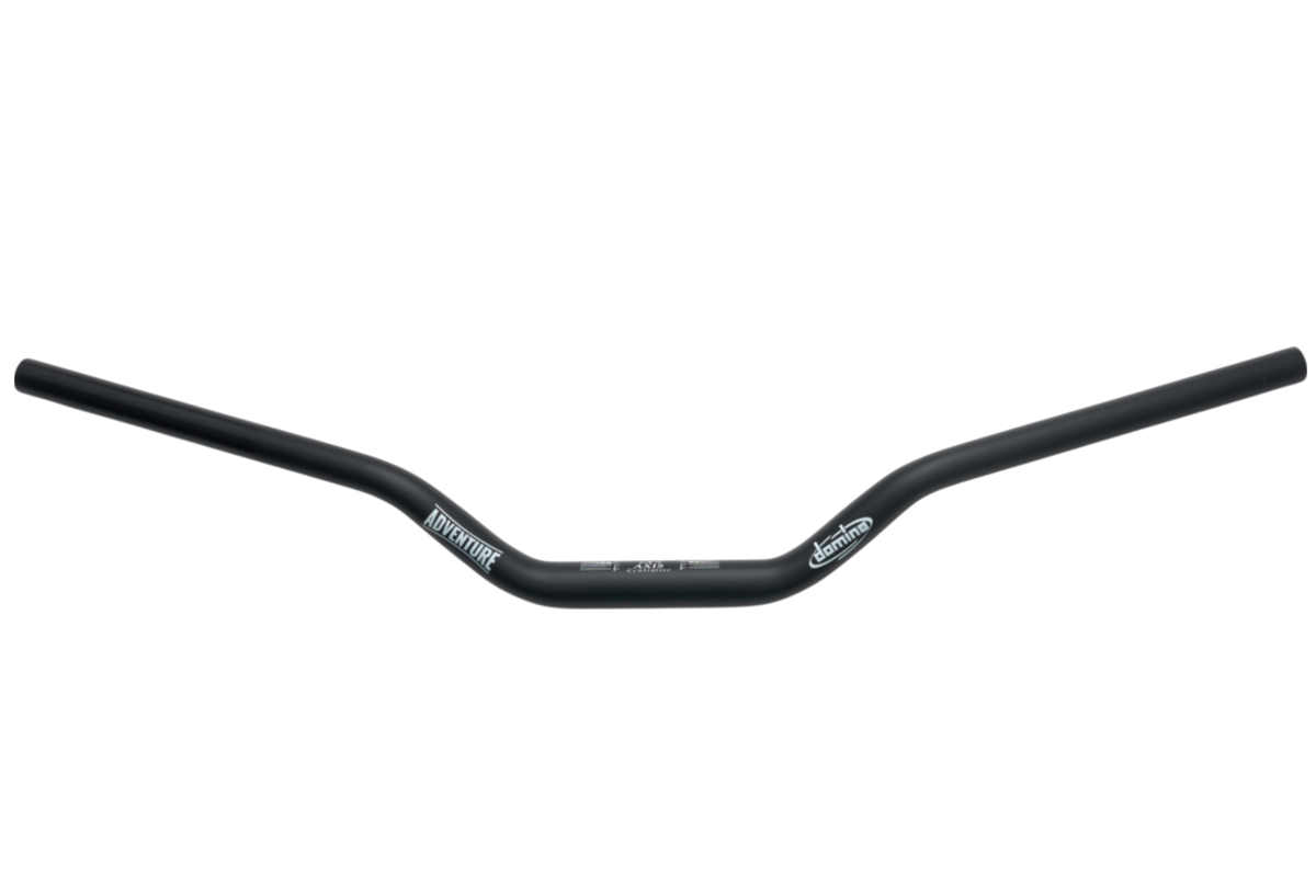 MA0509 Manubrio ø 28,6mm DOMINO PIEGA ADVENTURE ALTA senza traversino - Nero
