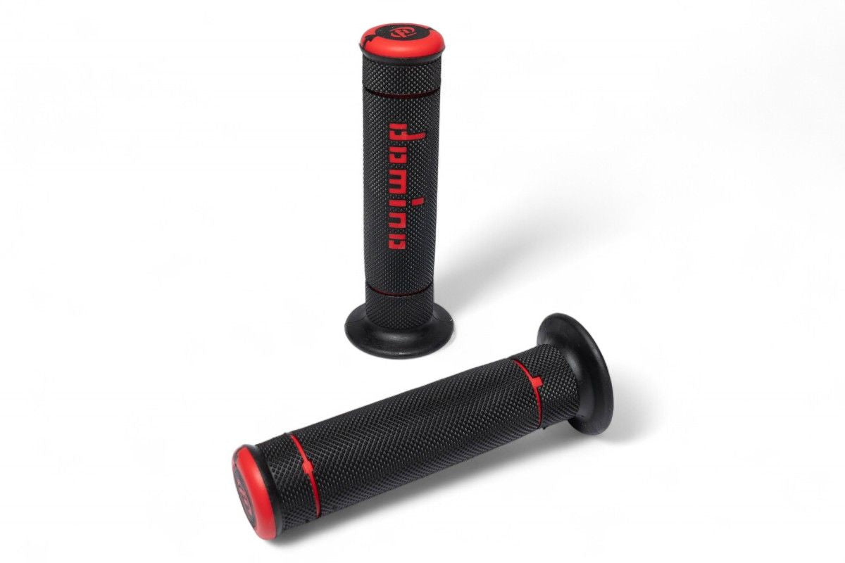 MN1594 Manopole DOMINO Trial A240 - Nero/rosso
