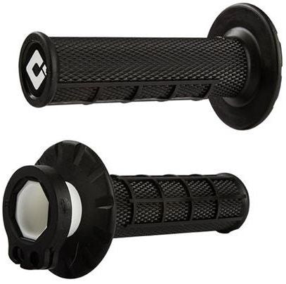 MNL1700N Manopole Lock-ON ODI V2 Half-Waffle MX - Nero