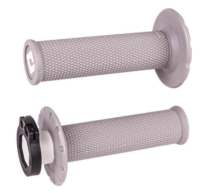 MNL1705G Manopole Lock-ON ODI V2 No-Waffle MX - Grigio