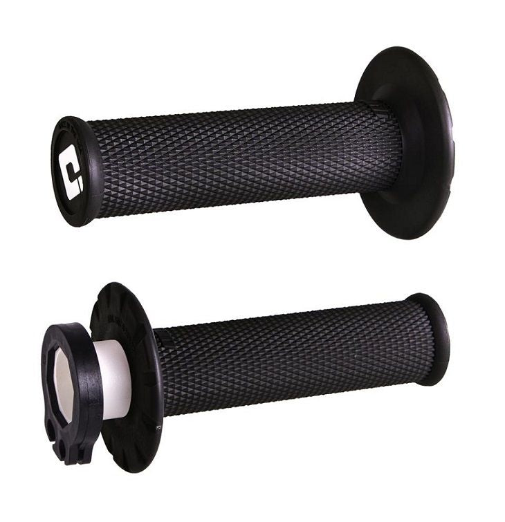MNL1705N Manopole Lock-ON ODI V2 No-Waffle MX - Nero