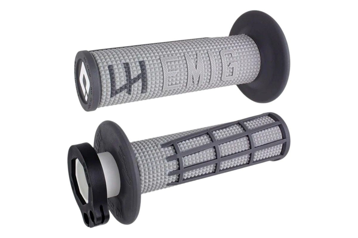 MNL1707GG Manopole Lock-ON ODI V2 Emig 2.0 - Grigio/grafite