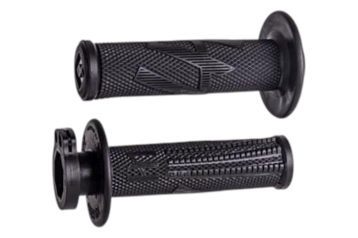MNL1708NN Manopole Lock-ON ODI V2 Emig Pro - Nero/nero