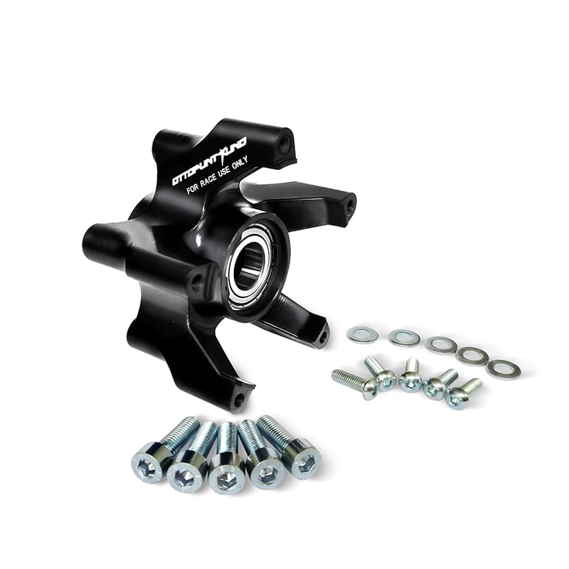 Mozzo ruota versione Piaggio Zip SP. : colore - nero