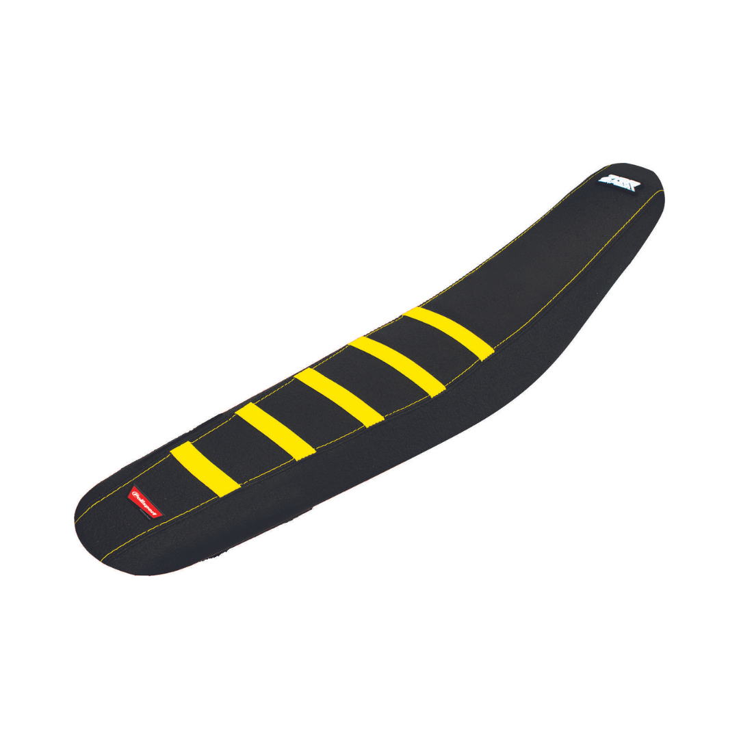 P8156800003 Copertina sella POLISPORT Zebra - HUSQVARNA - Giallo/nero