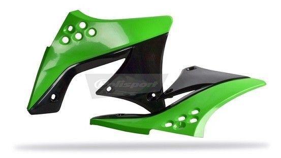P8412800001 Convogliatori radiatore KAWASAKI verde05/nero