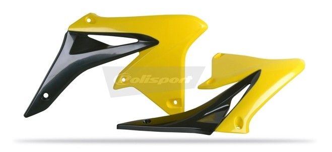 P8413600003 Convogliatori radiatore SUZUKI nero/giallo rm01