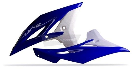 P8413700006 Convogliatori radiatore YAMAHA blu yam98/bianco