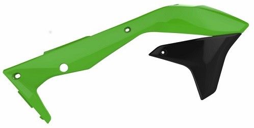 P8418300001 Convogliatori radiatore KAWASAKI verde05/nero