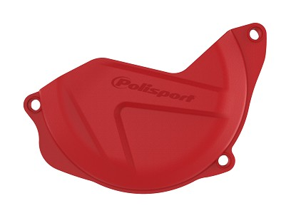 P8446900002 Protezione coperchio frizione POLISPORT - CRF 450 R 10-16 - Rosso