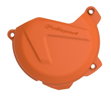 P8447800002 Protezione coperchio frizione POLISPORT - KTM - Arancione