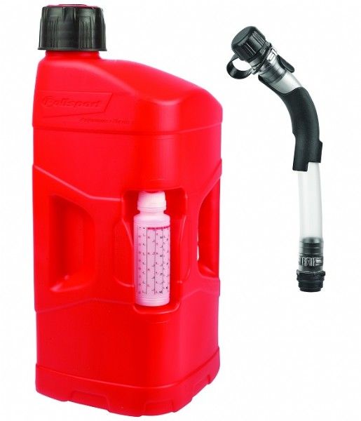 P8460000001 Tanica ProOctane POLISPORT (20 L) - Tappo erogatore con tubo di prolunga e misurino