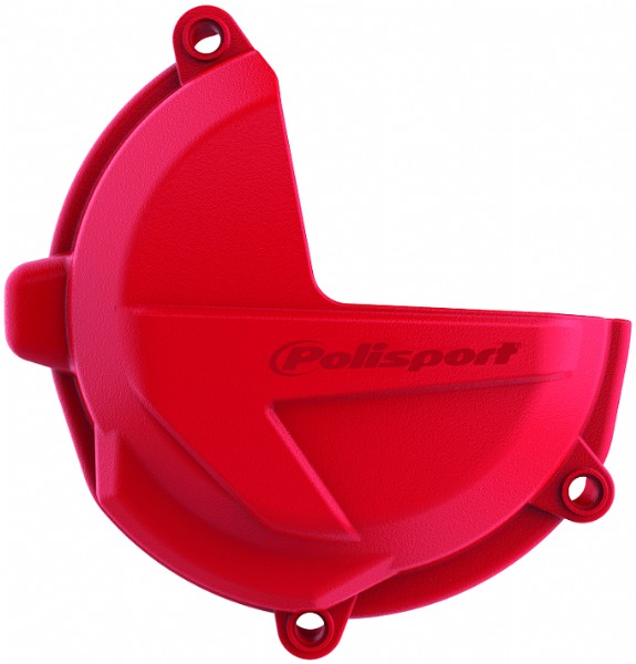 P8465800002 Protezione coperchio frizione POLISPORT - BETA - Rosso